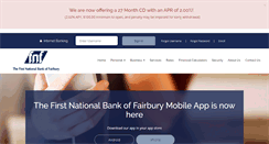 Desktop Screenshot of fnbfairbury.com